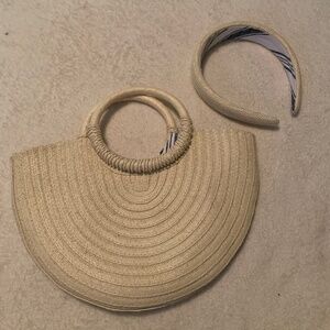 Matching Headband + Handbag